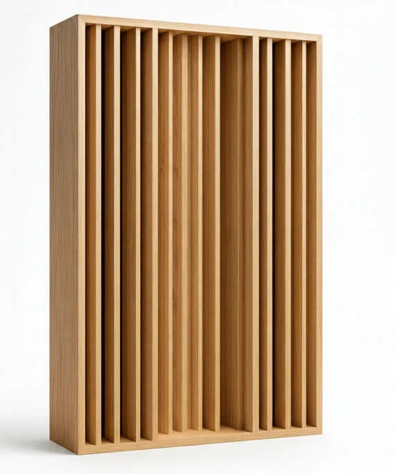 Sound Mute Acoustic Diffuser Style 5 is crafted to refine room acoustics by scattering sound rather than absorbing it.