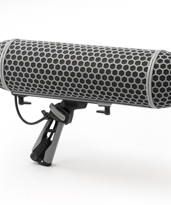 RØDE Blimp Windshield – Professional Wind-shield for Shotgun Mics, Tame wind and handling noise on location with the RØDE Blimp, a complete wind shielding microphone system trusted by film, TV, and broadcast crews.