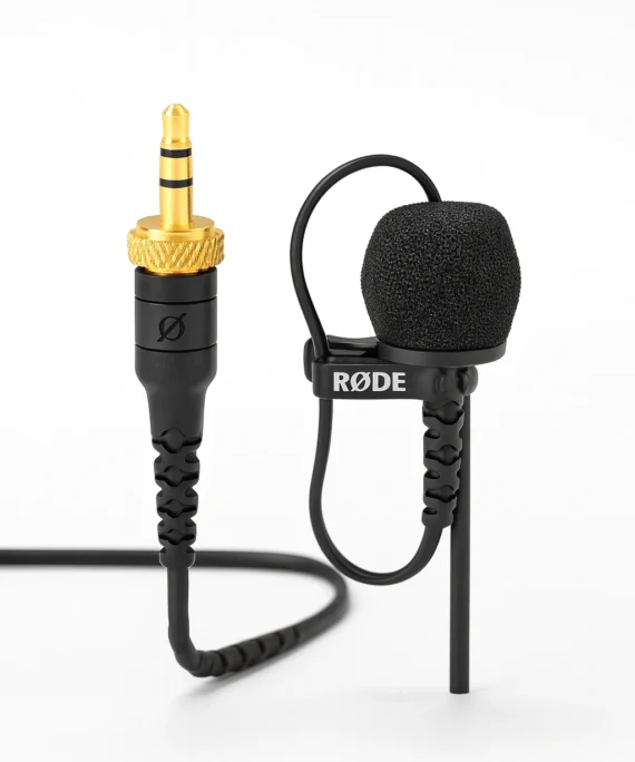 RØDE Lavalier II Microphone – Ultra-Low-Profile Broadcast Lavalier for TV Interviews and Documentary