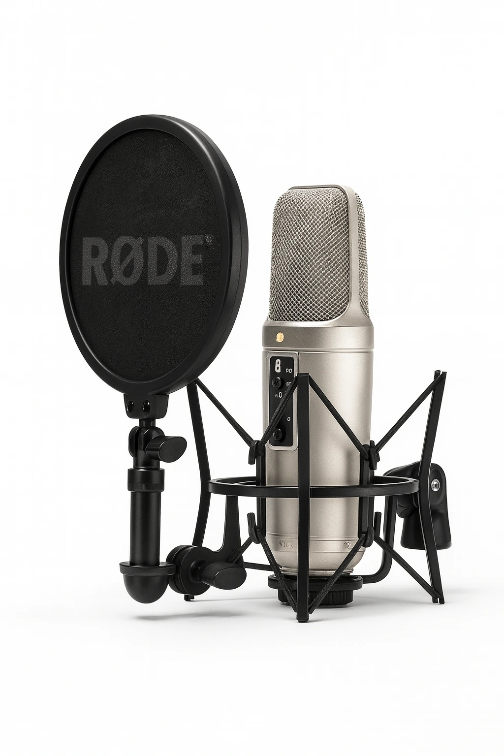 RODE NT2-A Microphone – Multi-Pattern Large-Diaphragm Condenser for Artists and Recording Studios
