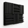 4K Acoustic Foam, the premium solution for effective acoustic treatment and sound isolation. Crafted from calibrated open-cell polyurethane foam with enhanced absorber design, these panels deliver reliable soundproofing and precise acoustic control.//////ألواح 4K صوتية | فوم لمعالجة صوتية احترافية عالية الجودة