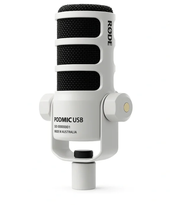 RODE PodMic USB Podcast Microphone – Hybrid XLR and USB Broadcast Mic for Podcasting, Livestreaming, and Content Creation