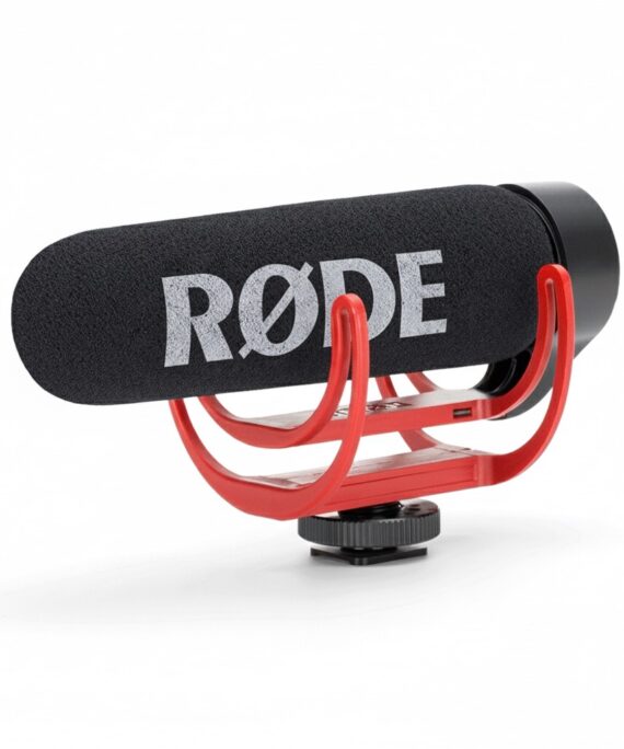 RODE VideoMic GO Camera Microphone – Lightweight On-Camera Shotgun for Vlogging, YouTube, and Travel Filmmaking
