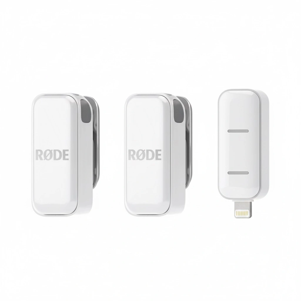 RODE Wireless Micro Wireless Microphone in white